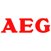 Logo AEG - wspólpraca z Luksmeble